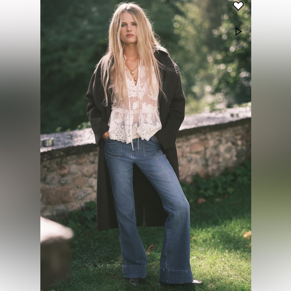 H&M Blue Flare Women's Jeans